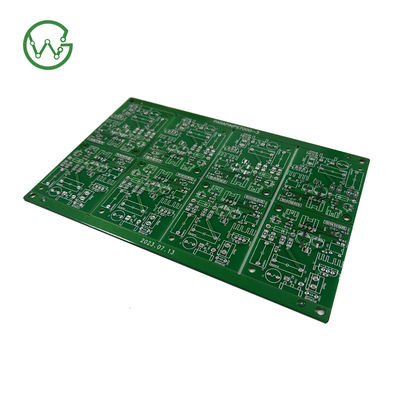 Soldermaske Grüne PCB-Schaltplattenmontage mit FR4-Material HASL Oberflächenbehandlung