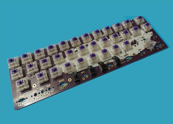 356 mm benutzerdefinierte Hot-Swap-Tastatur 19 Schichten leere Leiterplatte