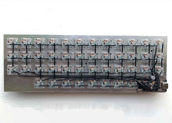 10,0 mm Custom Keyboard PCB Hoz Multilayer PCB Assembly Mattgrün