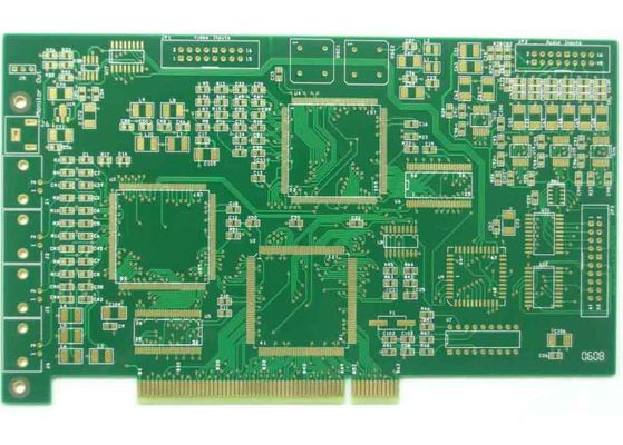 1,6 mm 12-Lagen-PCB-Fertigung Weißkupfer-Leiterplatte OSP