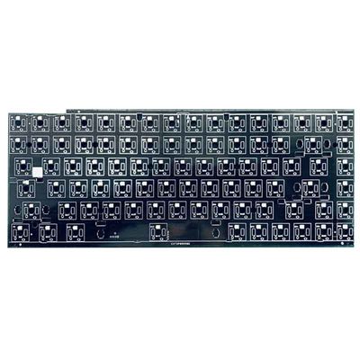 Natürliche Größe Qmk Tastatur-Hersteller-Pcb Pcba Services 60% 65% über heißen Tauschen-Computer Tastatur-PWBs
