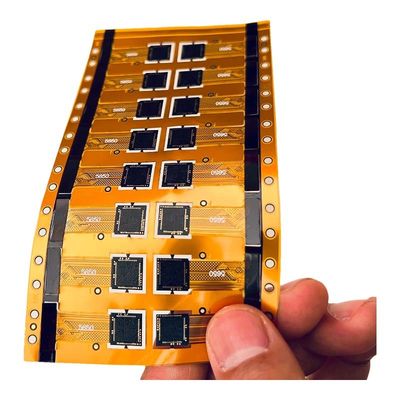 0.29mm flexibles PWB-Leiterplatte kundenspezifisches elektronisches Verbindungsstück Pcba-Komponenten Zf Fpc
